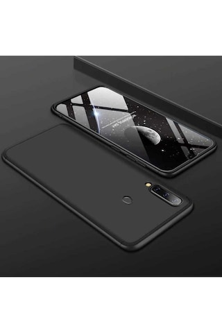Samsung Uyumlu Galaxy A20s Kılıf Zore Ays Kapak Siyah