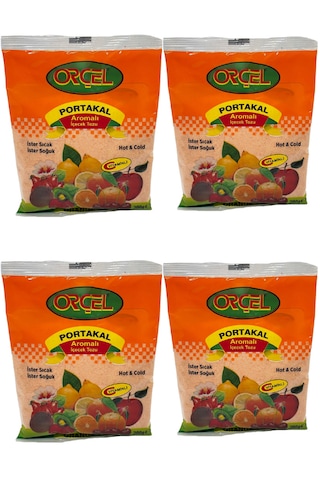 Orçel Portakal Aromalı İçecek Tozu Oralet Çay 4 x 300 G