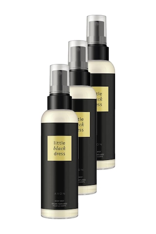 Avon Little Black Dress Kadın Vücut Spreyi 3 x 100 ML
