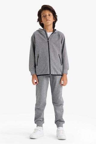 Defacto Erkek Çocuk Kapüşonlu Fermuarlı Sweatshirt F0136a825wnar163 Antrasit