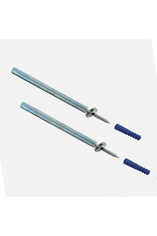 Metal Gizli Raf Tutucu Çinko 8x100 Takım 181ay0210221 Renkli