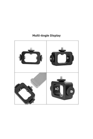 Singree 3'lü Telefon Desteği - Profesyonel Canlı Yayın Ve Vlog Çekimleri İçin Hafif Metal Stand