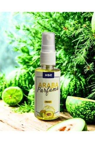 Kavun Araba Parfümü 50cc Sprey Ferahlatıcı Taşınabilir Araç Kokusu 50 ML