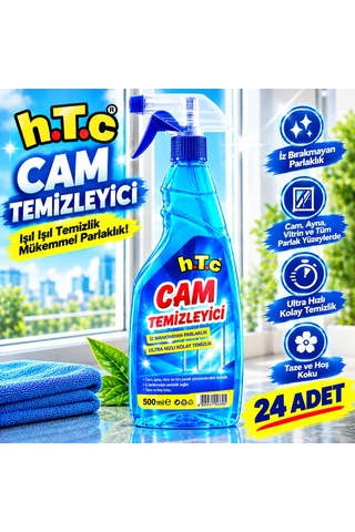 24'lü Cam Temizleyici Pırlanta Parlaklığı 500 Ml 24'lü Cam Temizleyici Pırlanta Parlaklığı 500 Ml