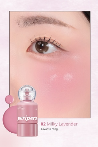 Peripera Syrupy Tok Cheek 02 Milky Lavender