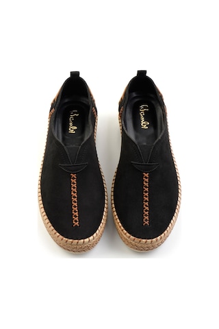 Bambi Siyah Kadın Espadril K01309210502 Siyah