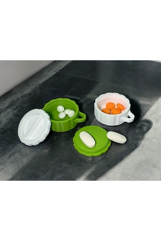 Mini Taşınabilir İlaç Kutusu 2 Adet