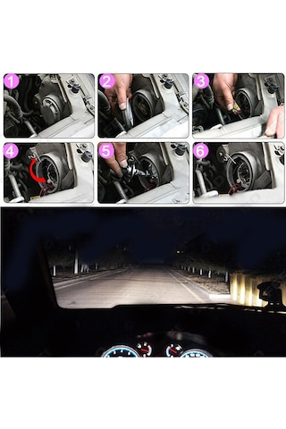 Xindoker 12v Süper Beyaz Xenon Görünümlü Halojen Far Ampulü 9006/hb4 100w 2'li Paket