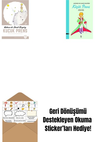 Küçük Prens + Küçük Prens + Okuma Sticker'ları