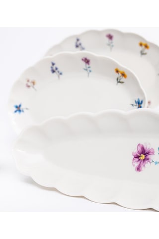 Maxx Doria Flower Bouquet 6 Kişilik 29 Parça Kahvaltı Takımı Pa2085 Beyaz