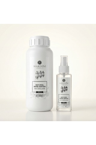 Doğal Gül Suyu 500 Ml - %100 Saf Gül Suyu & Hediye Sprey Şişe Seti