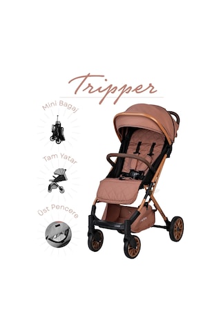 Babycare Tripper Kabin Boy Bebek Arabası - Kahverengi
