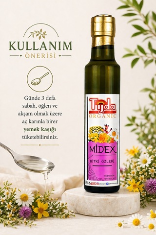 Midex Saf Bitki Özü Suyu Extractı Karışımı 250 ML