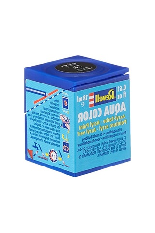 Su Bazlı Siyah Parlak Akrilik Maket Boyası, 18 Ml 0,15 L