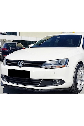 HasAkman Vw Jetta Mk6 Basic Ön Tampon Lip Piona Black 2010 ve 2018 arası