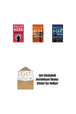 1984.4 + Bir Yunan Hediyesi + Prusya Mavisi + Okuma Sticker'ları
