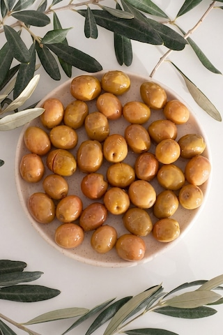Kozoliv Doğal Ayvalık Çeşidi Kırma Yeşil Zeytin Cam 640 G
