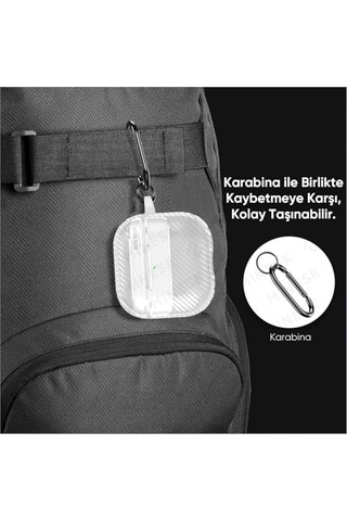 Pro 2.nesil Uyumlu Şeffaf Premium Kulaklık Kılıfı Anc Delikli Yedek Silikon Uçları S M L Ve 3 Ü 1 Arada Bluetoot Çok Renkli