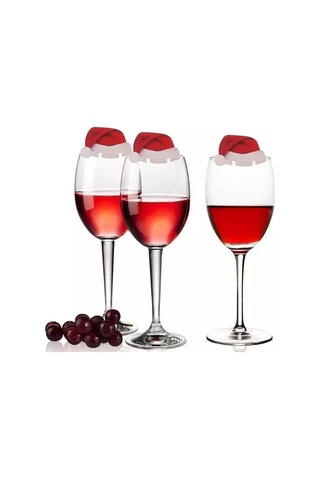 Reedark 10 Adet Noel Temalı Bardak Kartı - Parti Dekorasyonu Ve Kişiselleştirme İçin