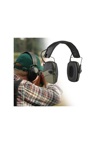Dolıty Kulaklıklar Katlanır İnşaat İşitme Koruması Yeşil