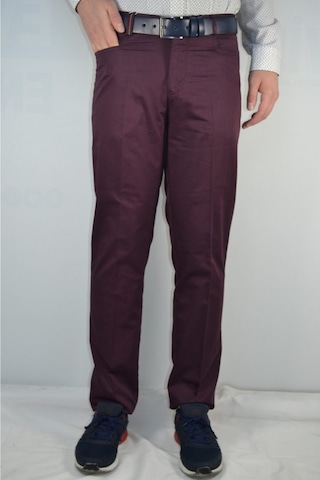 Bomonti Erkek Bordo Likralı Pantolon Bordo