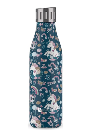 Les Artistes Paris Isı Yalıtımlı Çelik Termos Matara 500ml Licorne Night