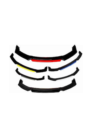 Jetta Lip 4 Parça Kırmızı / Tampon Eki