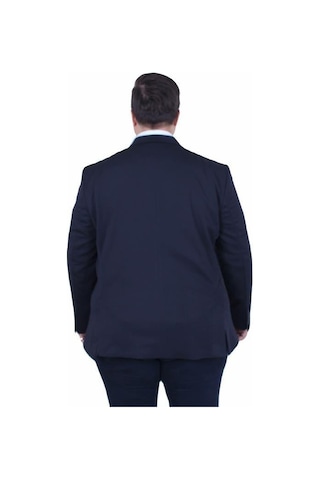 Starbattal Erkek Büyük Beden 4 Drop Blazer Zaha Ceket 500603 Lacıvert Lacivert