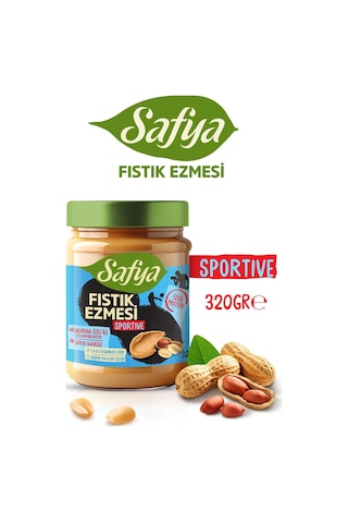 Safya Sportive Fıstık Ezmesi 320 Gr X 2 Adet