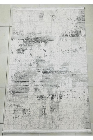 Bambu % 100 Sık Dokuma +12 Hav Yükseklikte Gri Bambusa Kesme Halı