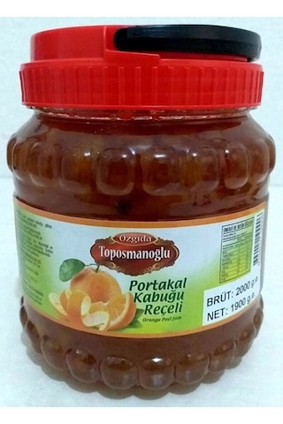 Özgıda Toposmanoğlu Portakal Kabuğu Reçeli 6 x 2 KG