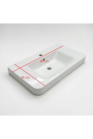 Bocchi Sonia Sx3 1109-001-0826 Lavabo Beyaz 80 CM 1466841
