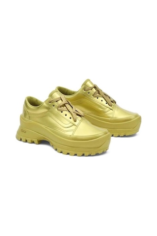 Vans Old Skool Vibram Dx Kadın Altın Spor Ayakkabı Altın