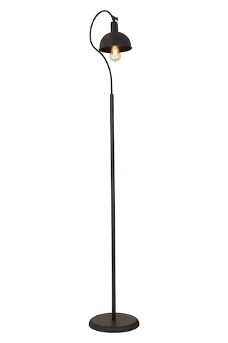 Angora Siyah Dekoratif Tasarım Retro Modern Metal Lambader