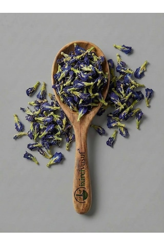 Mavi Çay Kelebek Çayı Butterfly Pea Tea Blue Tea Clitoria Ternatea Doğal Kurutulmuş 50 G