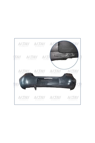 Tampon Yaris Arka 2006-2009 Bantsız Tıp Hasarlı Oem No:521590d976