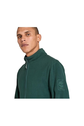 Timberland Full Zip Polar Fleece Erkek Polar-33844 Koyu Yeşil