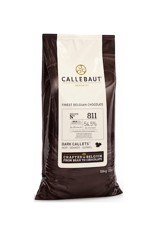 Callebaut 811 10 Kg Bitter Drop Çikolata