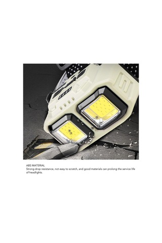 Sensörlü Cob Kafa Feneri For Balıkçılık Huiliang Çok Renkli