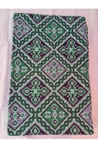 Uşak Dokuma Kilim 180x280cm Beyaz - Yeşil