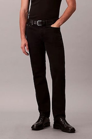 Calvin Klein Erkek Slim Straight Kesim 5 Cepli Jean Pantolon - Siyah Evenıng Blue