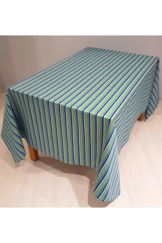 Misiny-Stripes Masa Örtüsü - Mavi