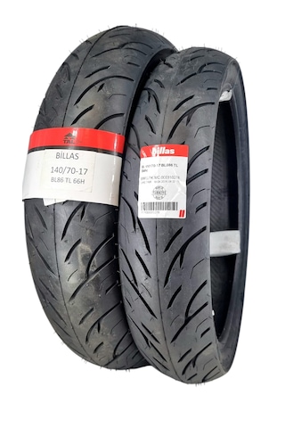 140/70-17 Ve 110/70-17 Tl Tubeless - Dubleks Bl086 Lastik Takımı