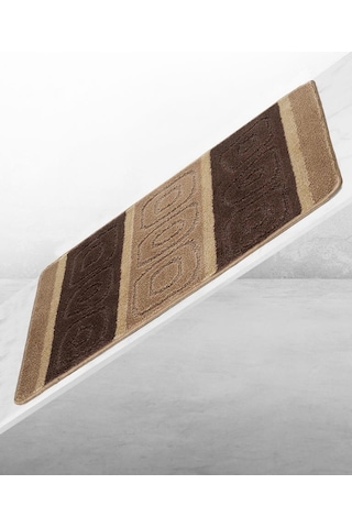 Lüks Kaymaz Taban 50x80 Cm Banyo Halısı/paspası Wb - 11 Mm Kalın %100 Polipropilen Model 1
