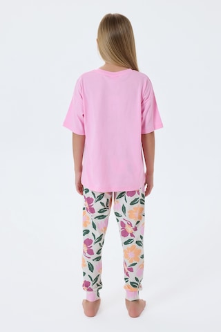 U.s. Polo Assn. 2503 %100 Pamuk Cepli Kız Çocuk Pijama Takım Pembe