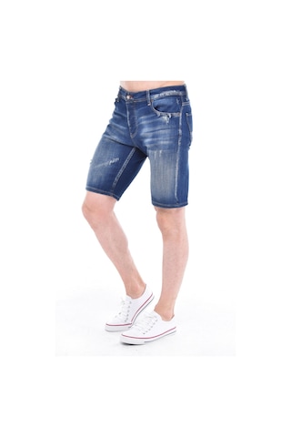 Cedy Denim Erkek Kot Şort Slim Fit Jean Şort - C342 S