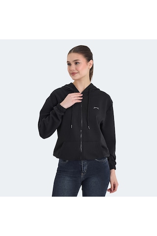 Slazenger KIMBERLEY IN Kadın Sweatshirt Siyah