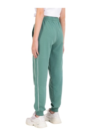 Kız Çocuk Eşofman Alt 2 İplik-yanları Çift Biyeli Ve Cepli 8-16 Yaş 12400 Su Yeşili