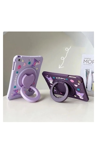 Samsug Galaxy Tab A9 8.7 İnç X110 X115 Uyumlu Kuromi Askılı Kılıf