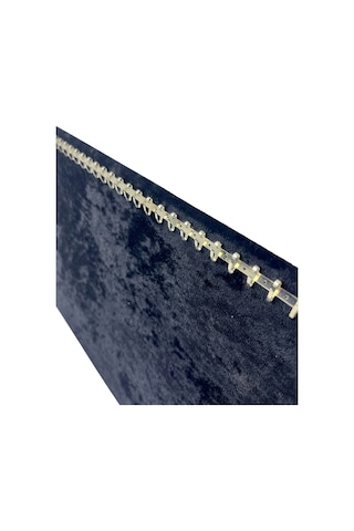 Metal Malzeme Gümüş Renk Bir Metre 92 Kancalı Tesbih&takı Sergileme Askısı